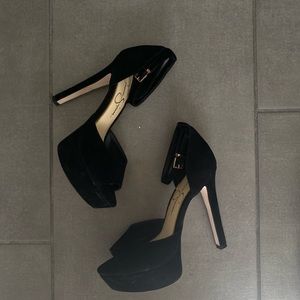 Jessica Simpson platform heels